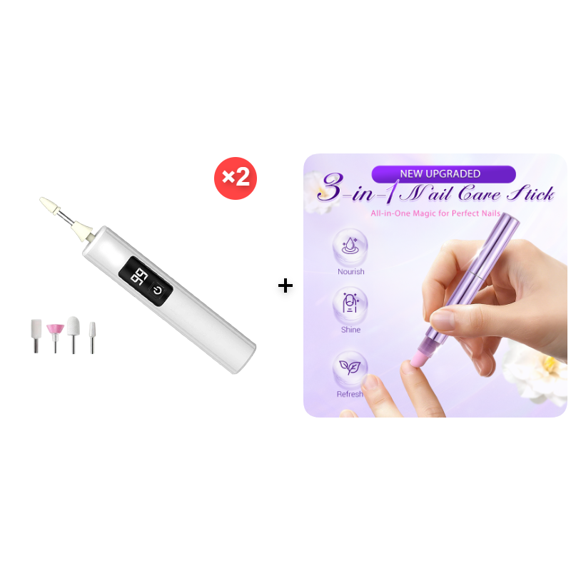 π₯³2026 HOT SALEπ₯³π50K+ SOLD!π
β¨ 50% OFF! Professional Electric Nail Polisher β Smooths thick nails, 99-speed display. Multiple heads for shaping & buffing. Salon at home! ππ
