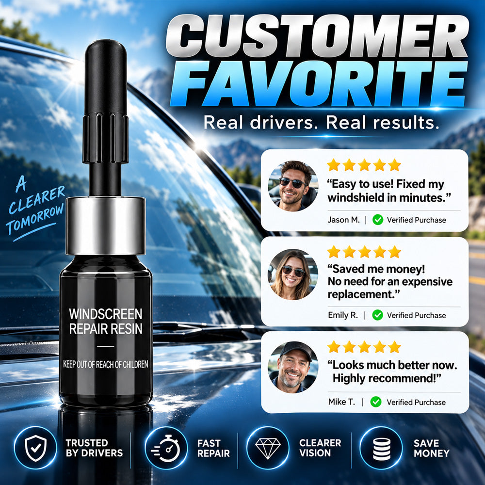 Limited-time Buy 1 Get 1 Free💥Cracks Gone Glass Repair Kit