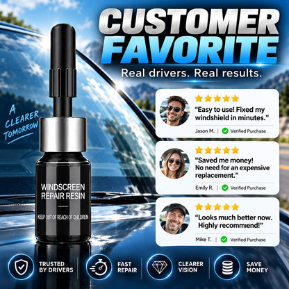 Limited-time Buy 1 Get 1 Free💥Cracks Gone Glass Repair Kit