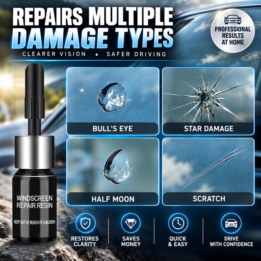 Limited-time Buy 1 Get 1 Free💥Cracks Gone Glass Repair Kit