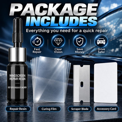 Limited-time Buy 1 Get 1 Free💥Cracks Gone Glass Repair Kit