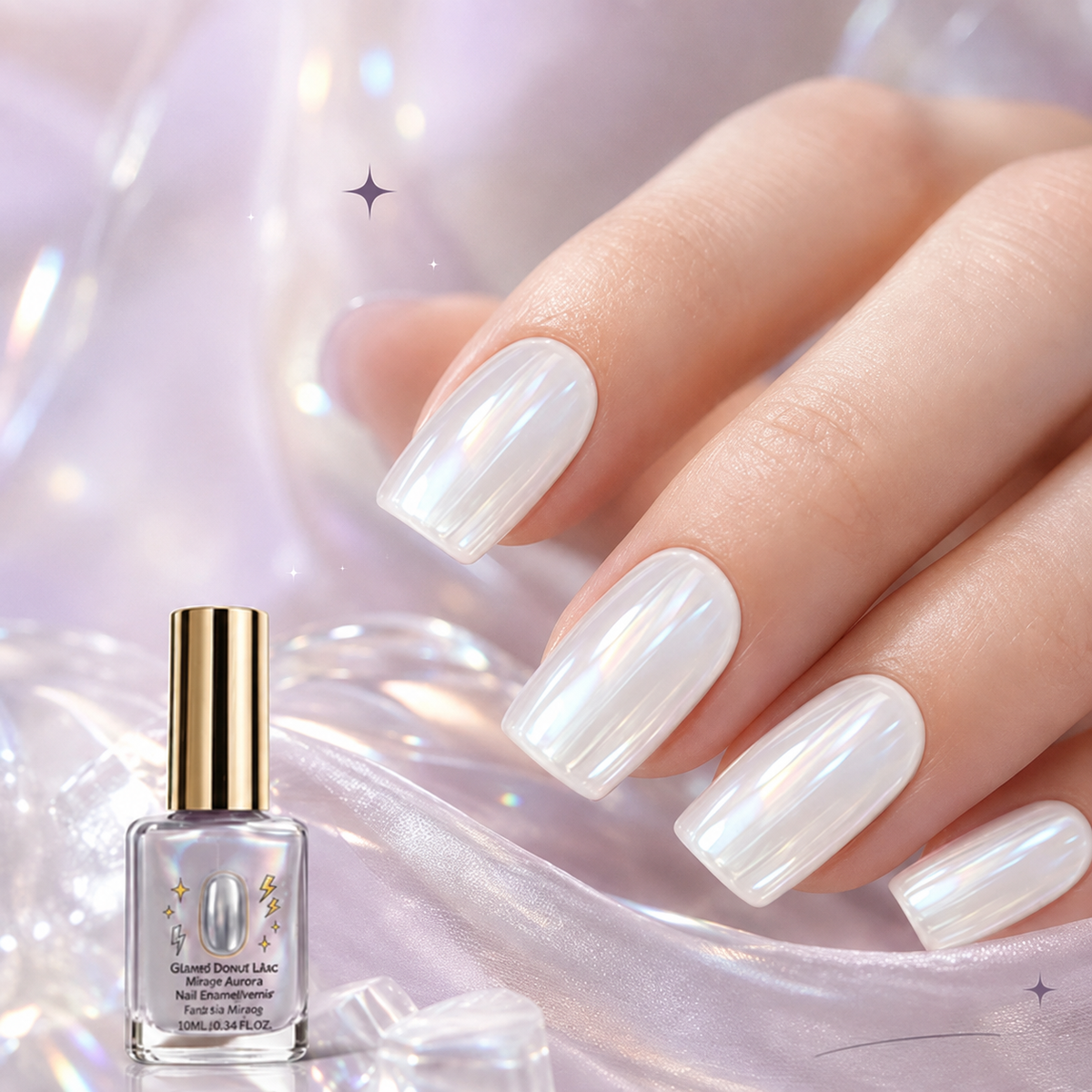 💜💅 Limited-Time OFF !! ⏰ Lilac Glossy Nail Strengthener – Strengthen Weak Nails & Restore Natural Shine — Devareon®